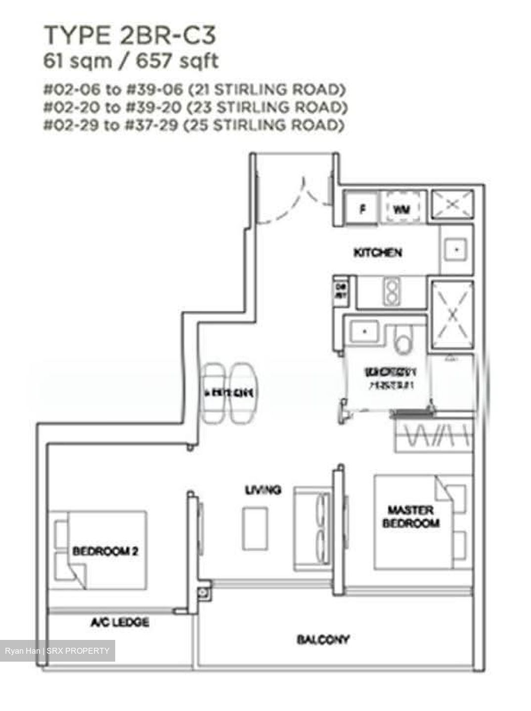 Stirling Residences (D3), Apartment #611131311